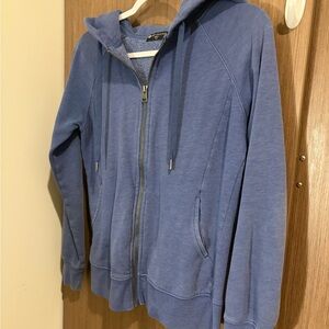 Tuff Athletics Blue Zip-Up Hoodie